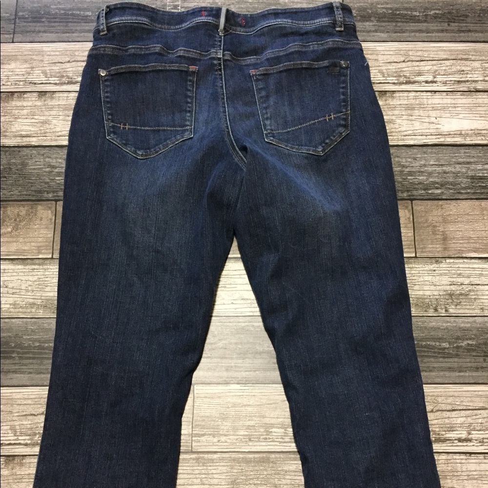 LL Bean flannel lined jeans women’s 10 Reg - Picture 6 of 8